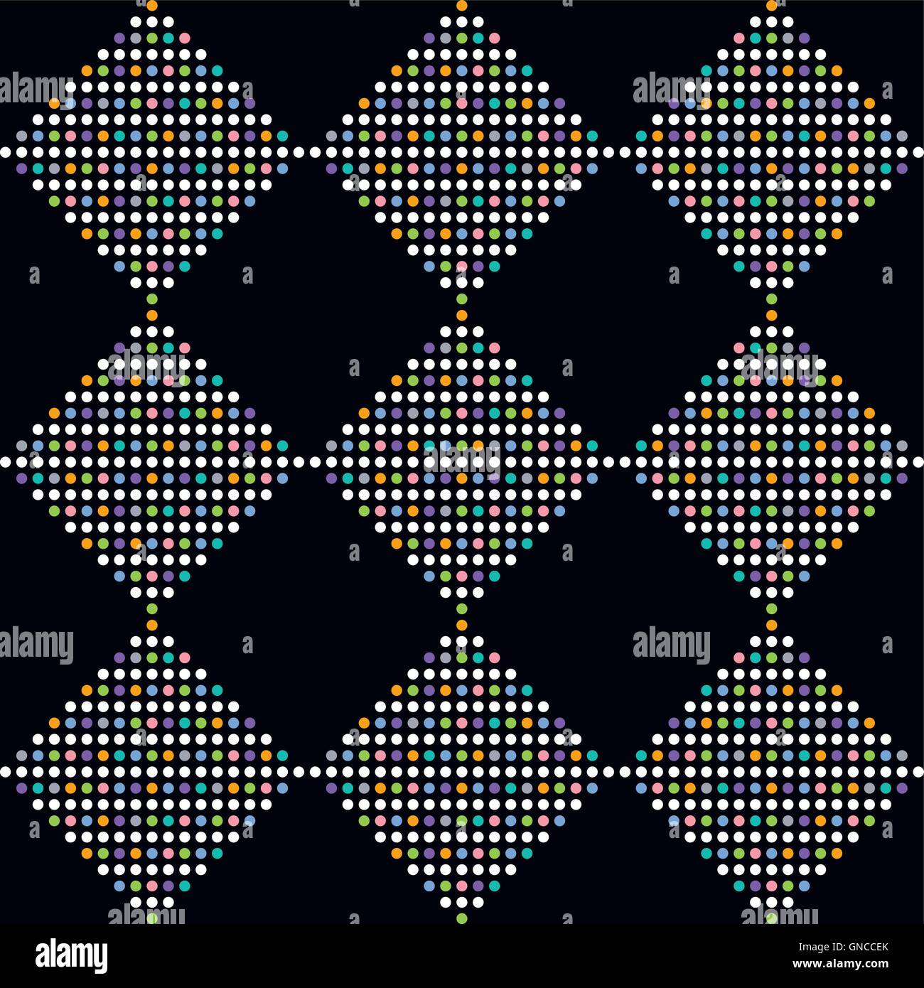 colorful dot theme art pattern Stock Vector Image & Art - Alamy