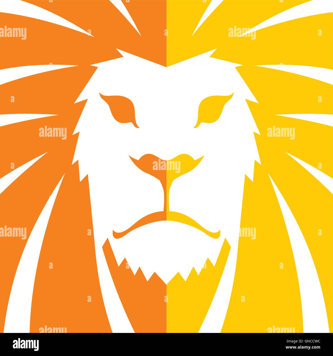 lion head template Stock Vector Image & Art - Alamy
