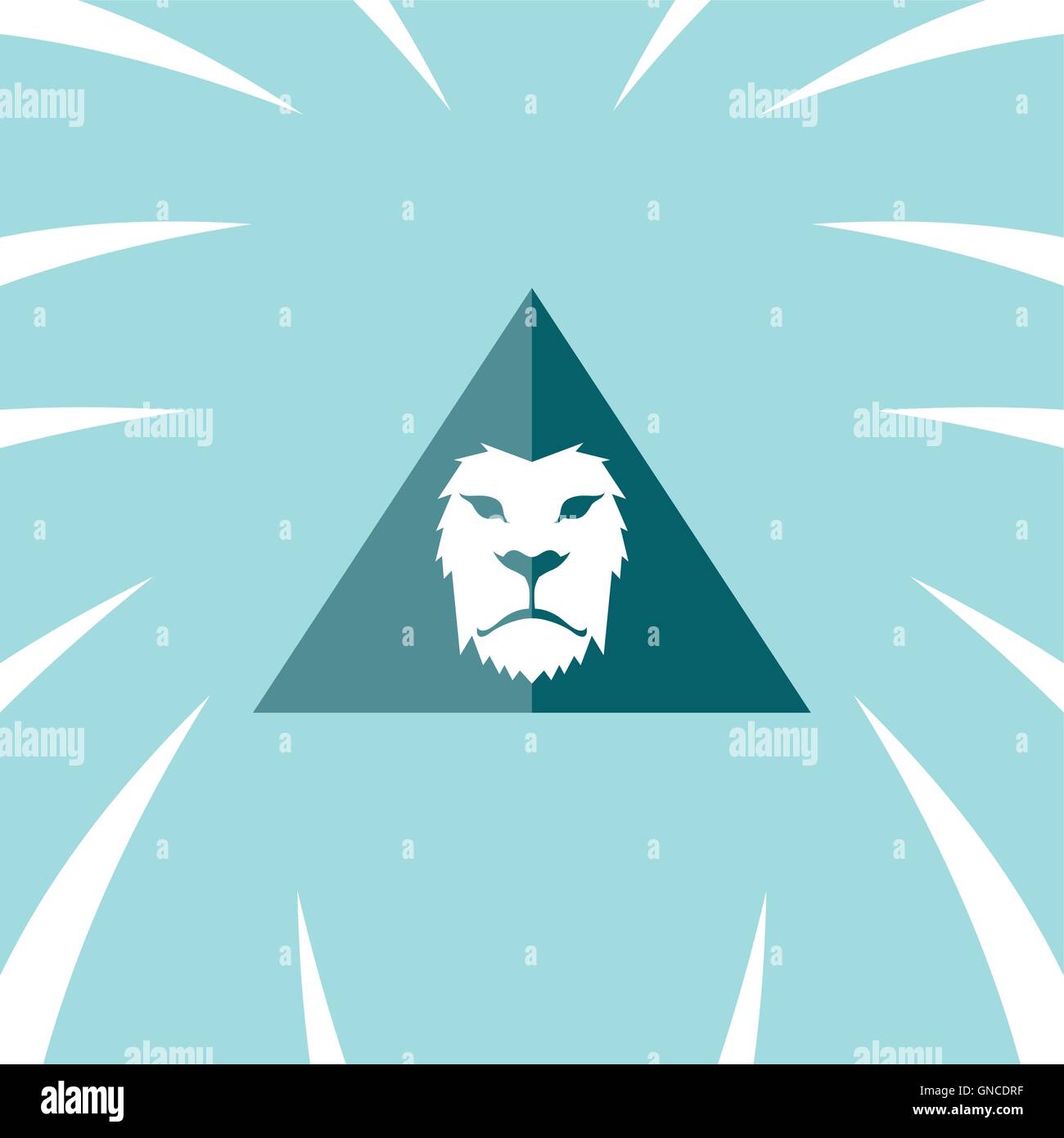 lion head template Stock Vector Image & Art - Alamy