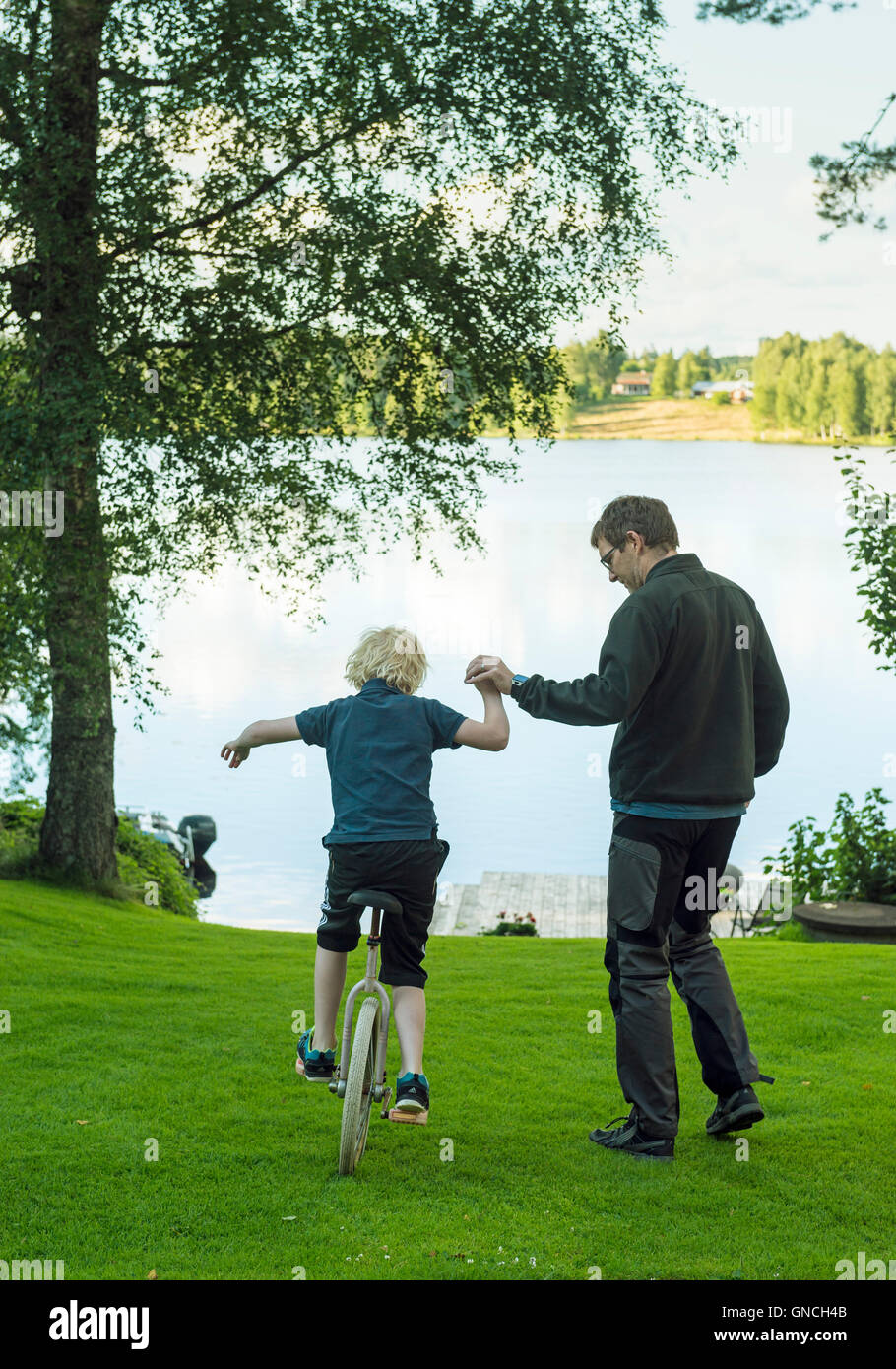 Unicycle child hires stock photography and images Alamy