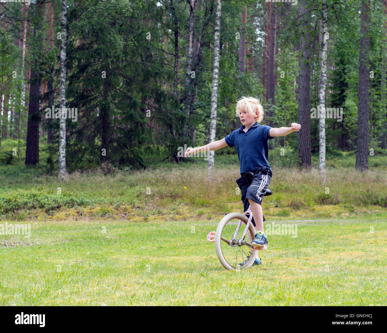 Unicycle child hires stock photography and images Alamy