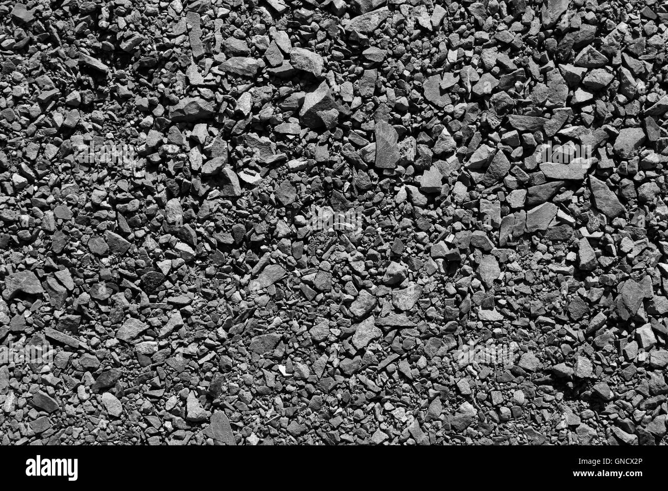 Gravel stone texture Black and White Stock Photos & Images Alamy
