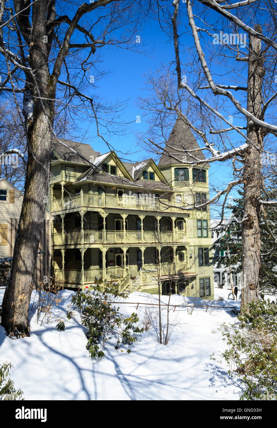 Chautauqua Institution Stock Photo Alamy