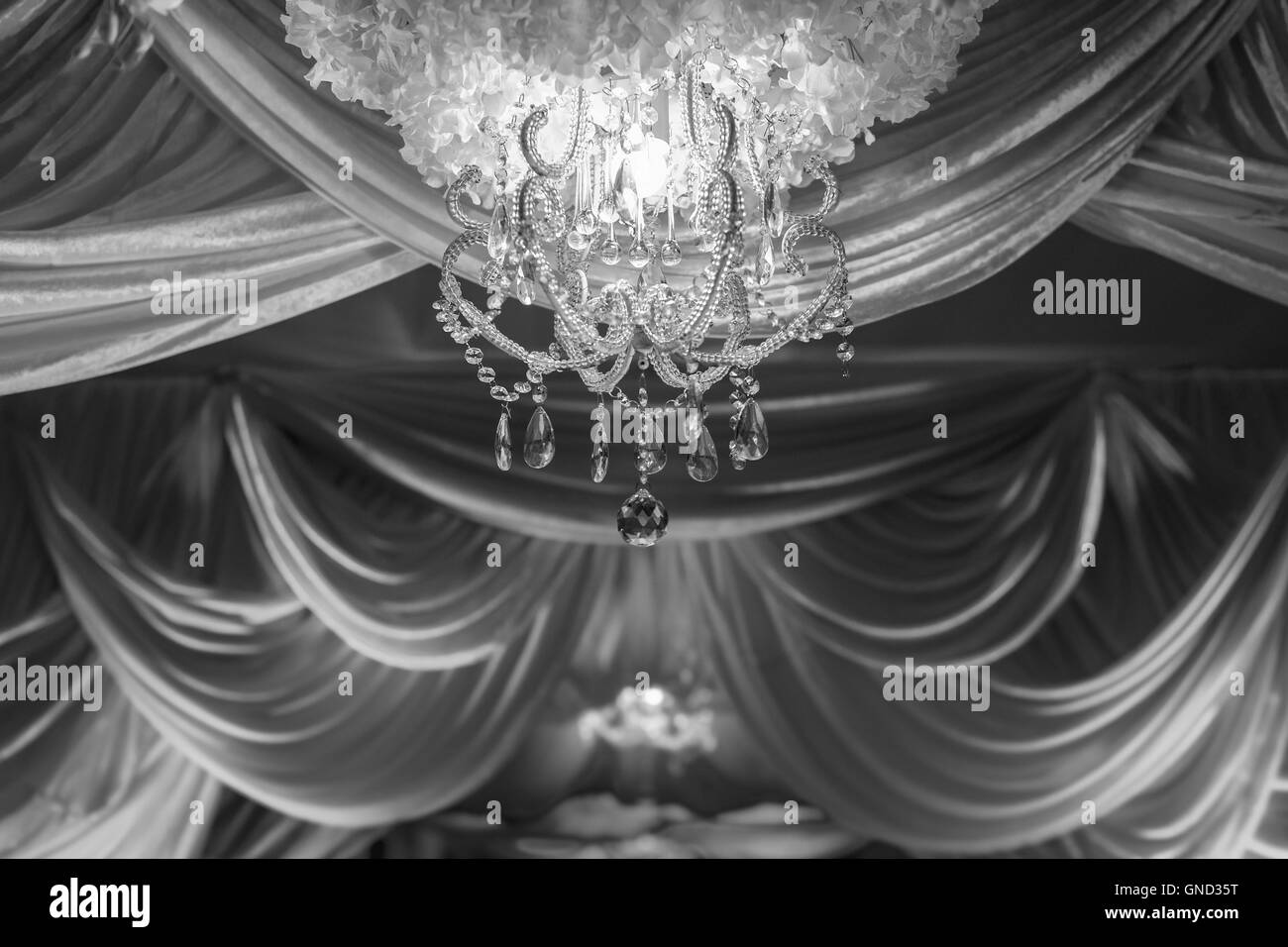 Indian fabrics Black and White Stock Photos & Images Alamy