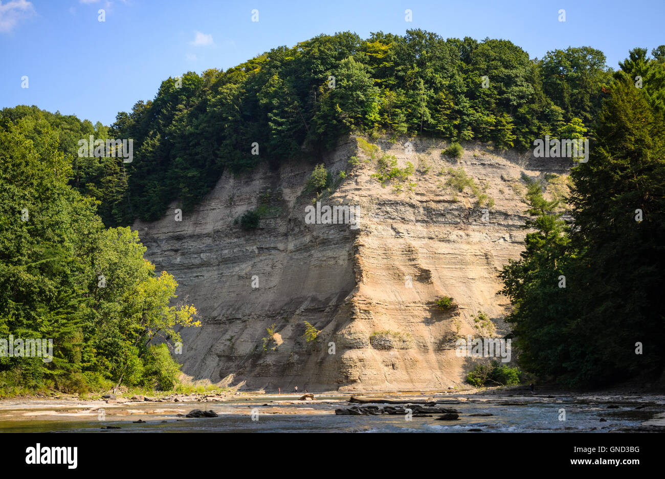 Zoar Valley Stock Photo Alamy