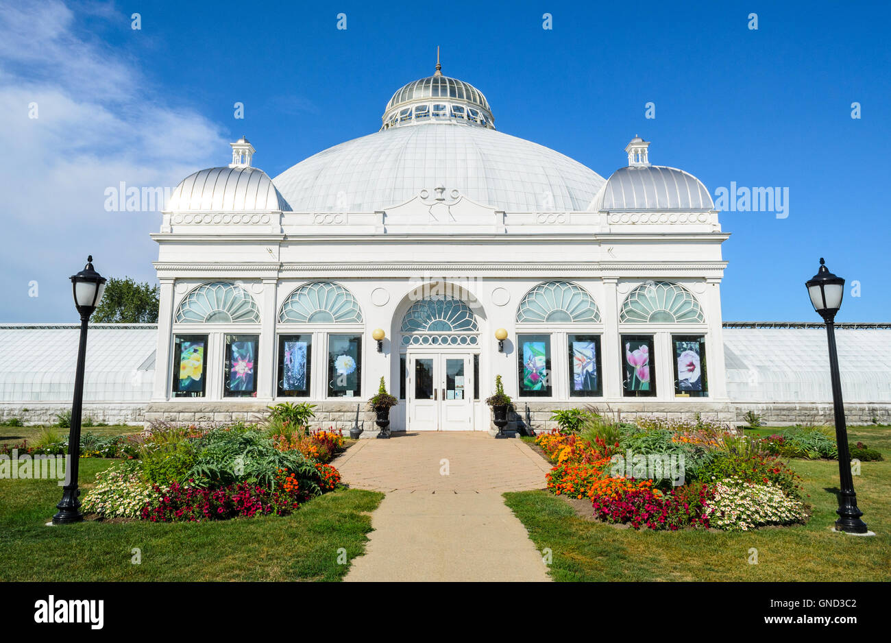 Buffalo and Erie County Botanical Gardens Stock Photo Alamy