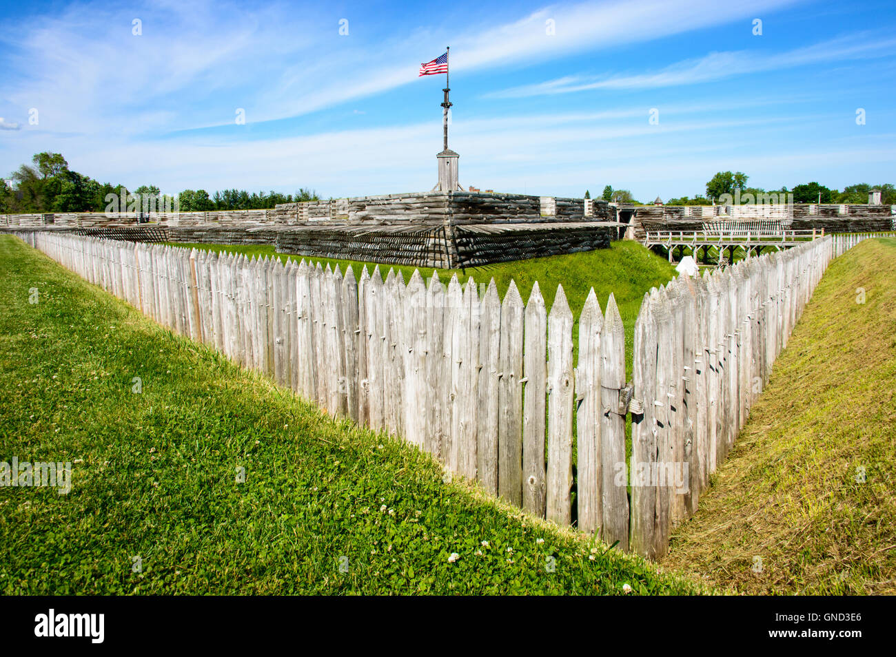 Fort Stanwix National Monument Stock Photo Alamy