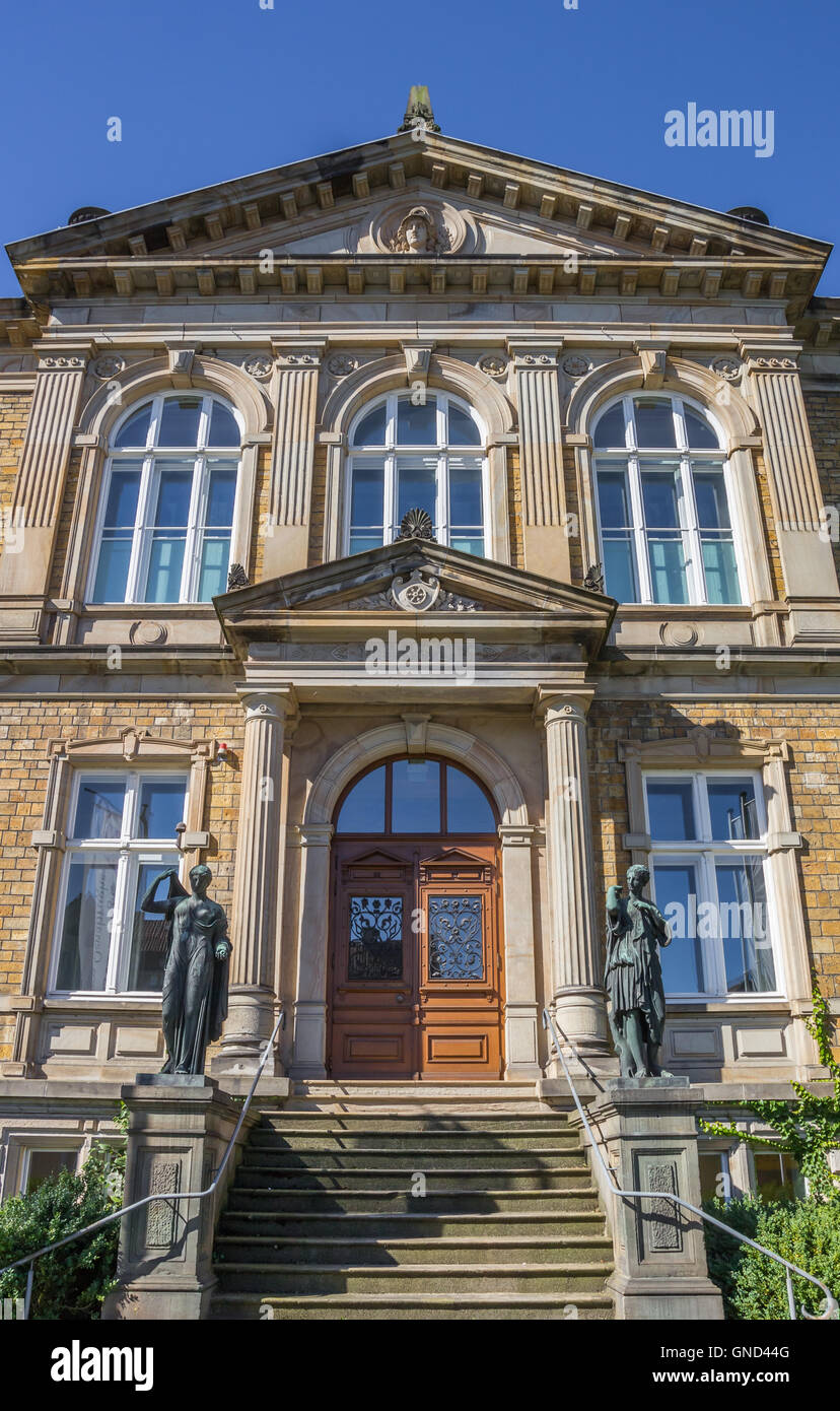 Old part of the Felix-Nussbaum-Haus museum in Osnabruck, Germany Stock Photo