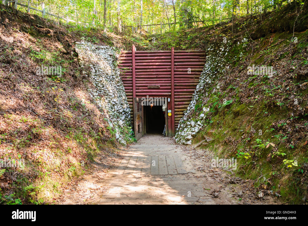Reed Gold Mine State Historic Site Stock Photo Alamy