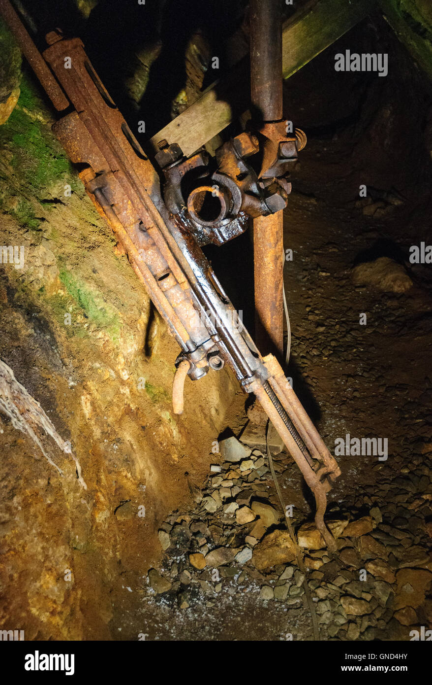 Reed Gold Mine State Historic Site Stock Photo Alamy