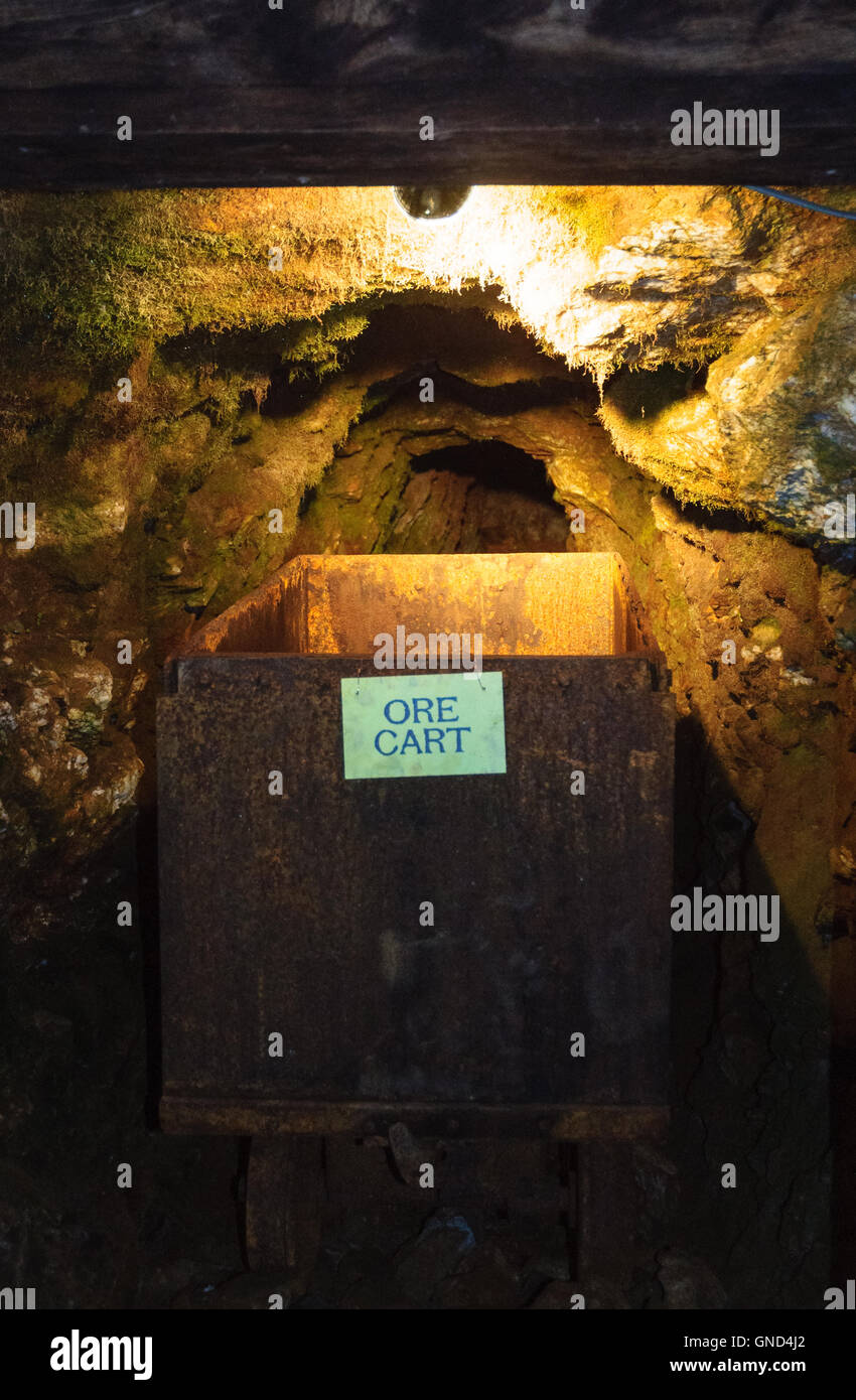 Reed Gold Mine State Historic Site Stock Photo Alamy