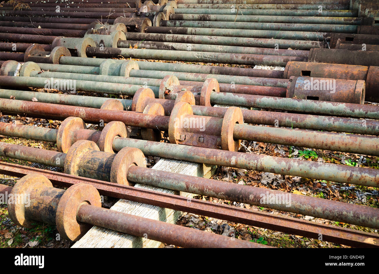Reed Gold Mine State Historic Site Stock Photo - Alamy