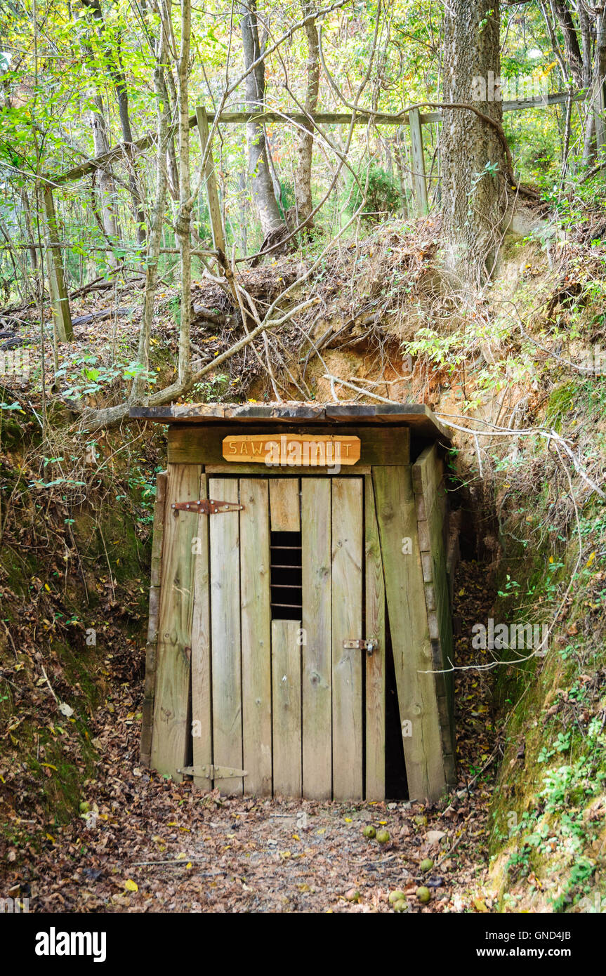 Reed Gold Mine State Historic Site Stock Photo Alamy