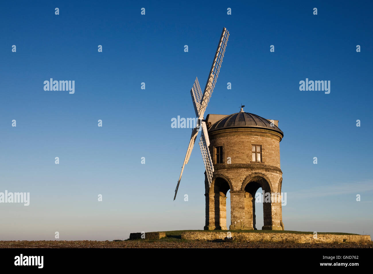 Chesterton windmill in Warwickshire Stock Photo