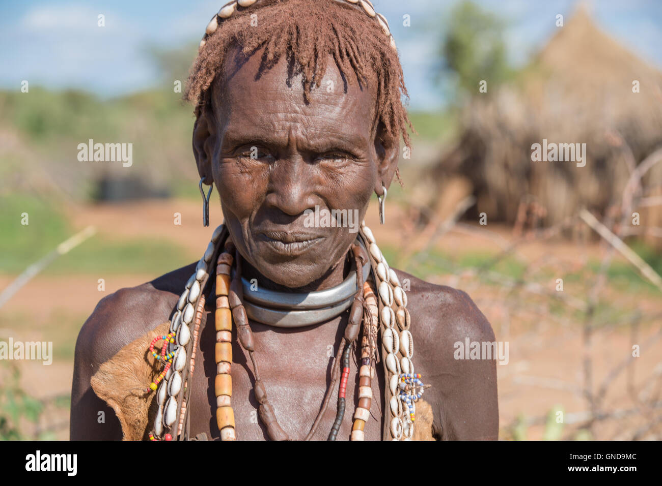 Portrait of Hamer tribe, Turmi, Omo Valley - Ethiopia Stock Photo - Alamy
