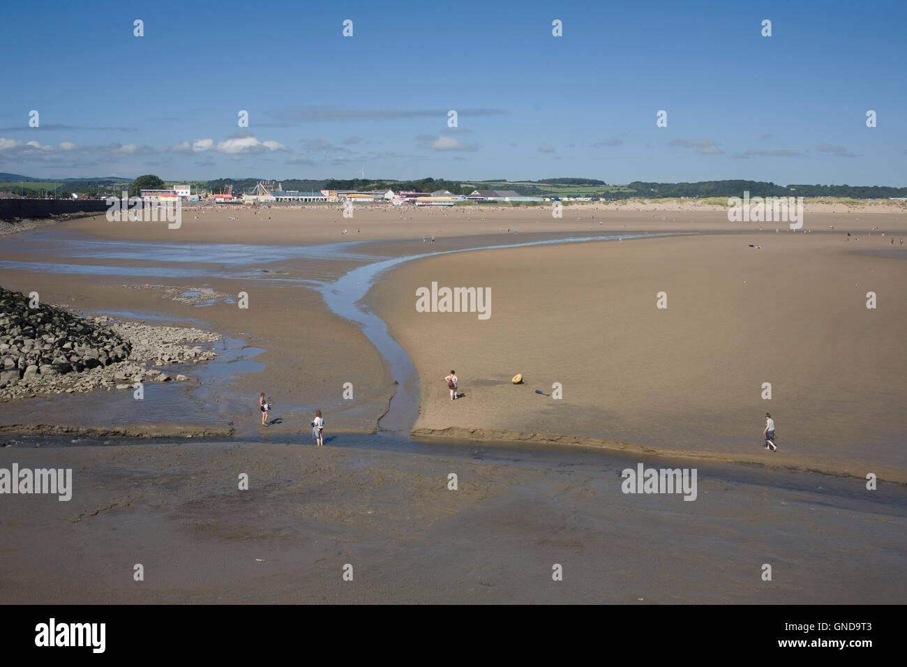 Beach sand severn estuary hi-res stock photography and images - Alamy