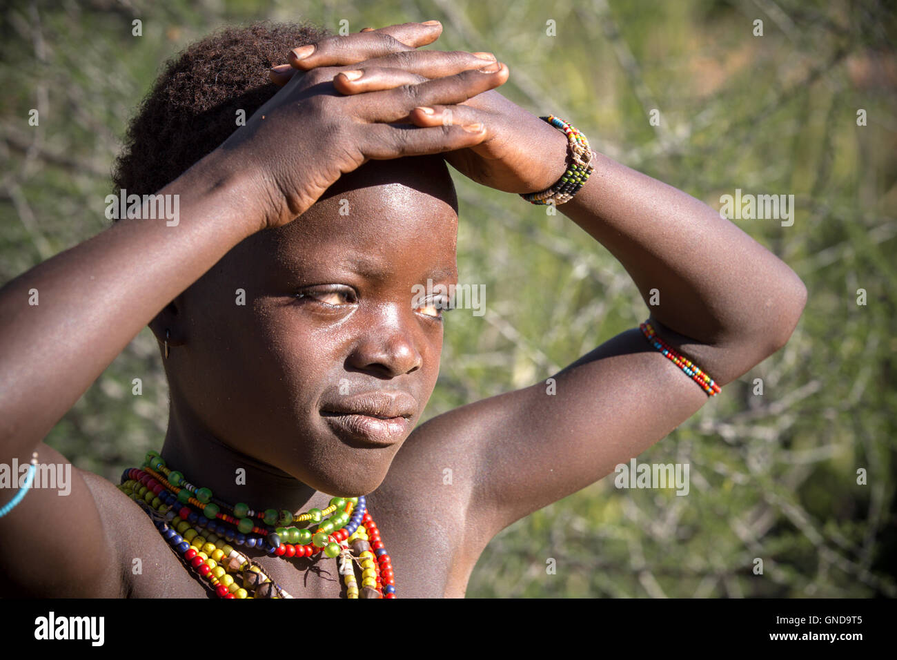 Portrait of Hamer tribe, Turmi, Omo Valley - Ethiopia Stock Photo - Alamy