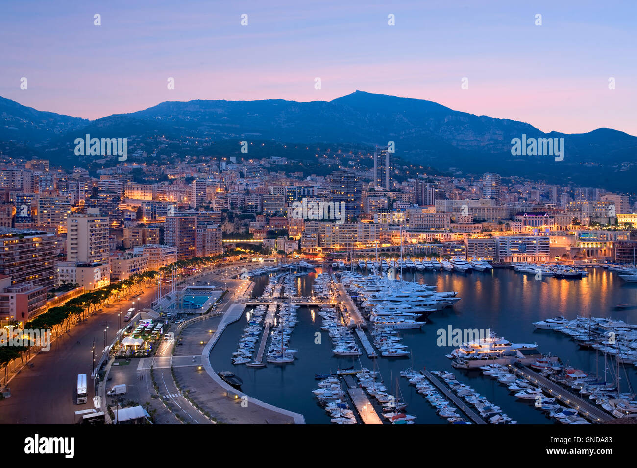 Monte carlo harbour hi-res stock photography and images - Alamy