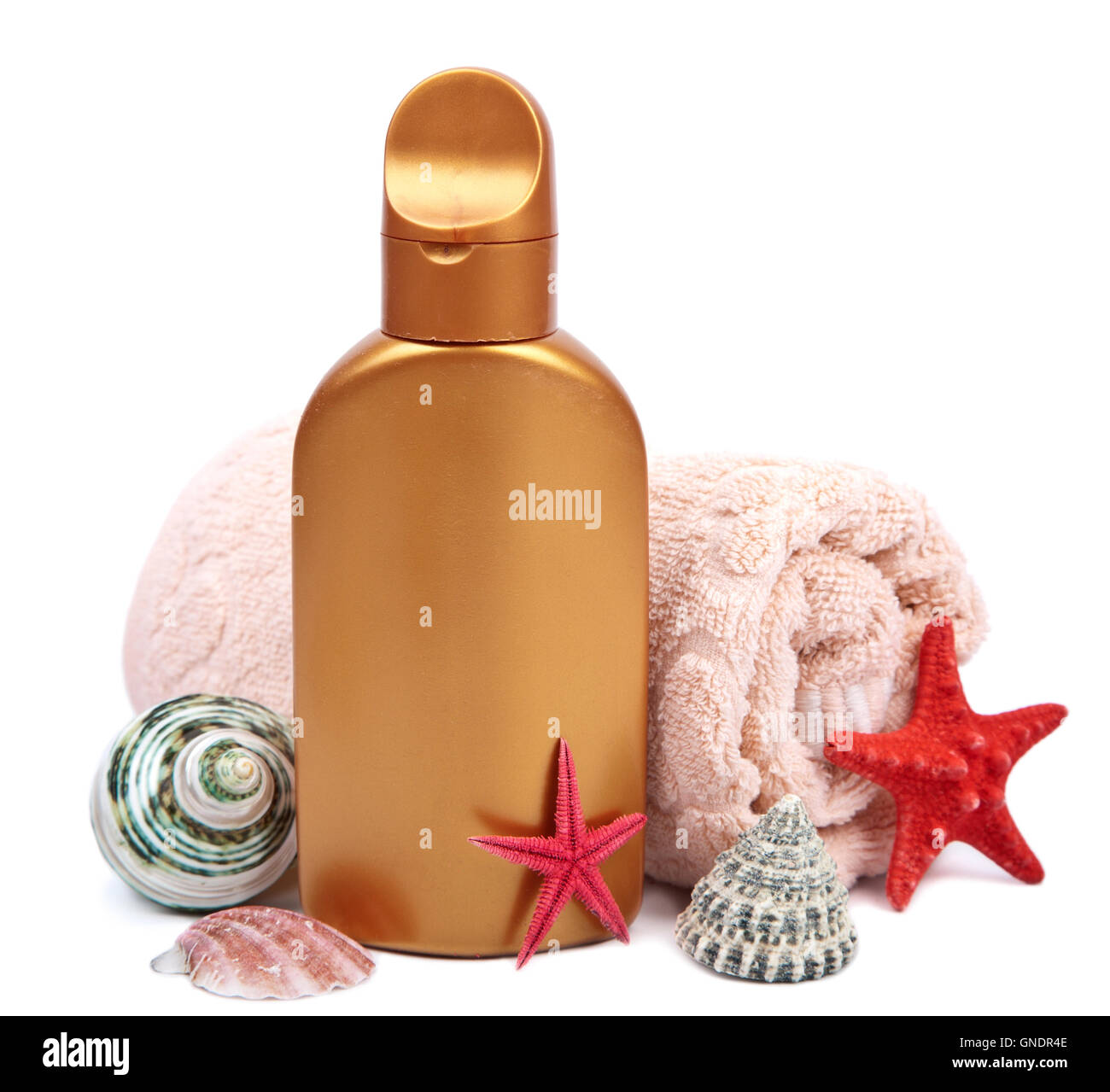 suntan lotion isolated Stock Photo Alamy