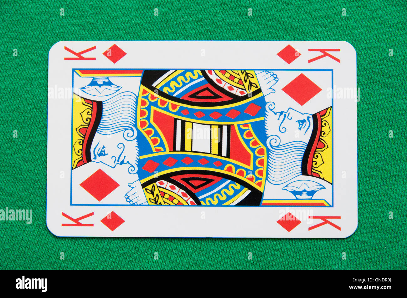 Isolated King Playing Card Stock Photo Alamy