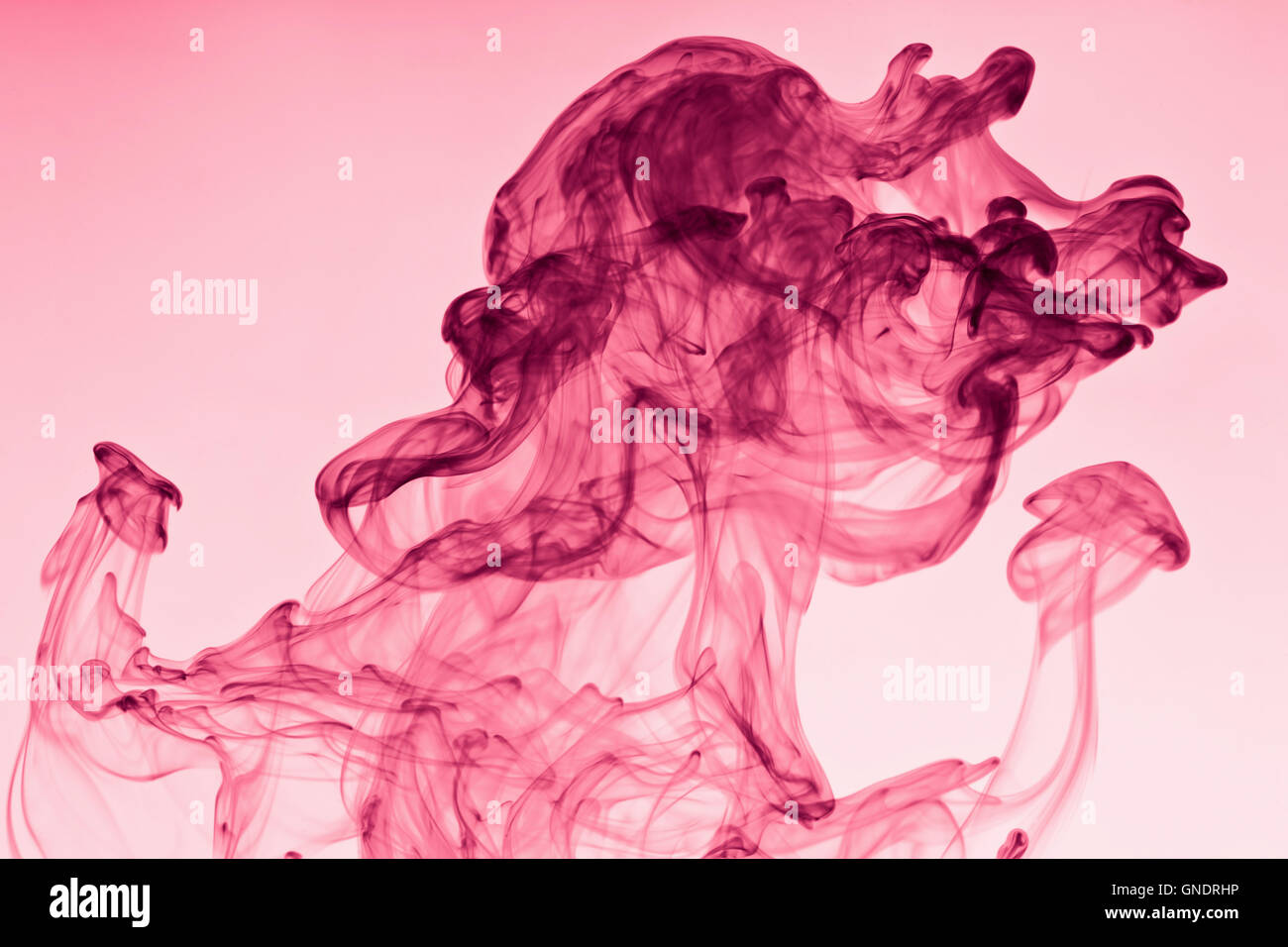 abstract ink in water Stock Photo