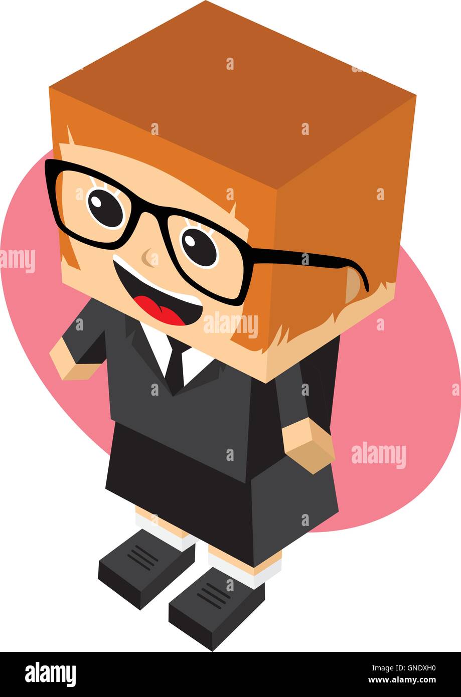 business woman cartoon character Stock Vector Image & Art - Alamy
