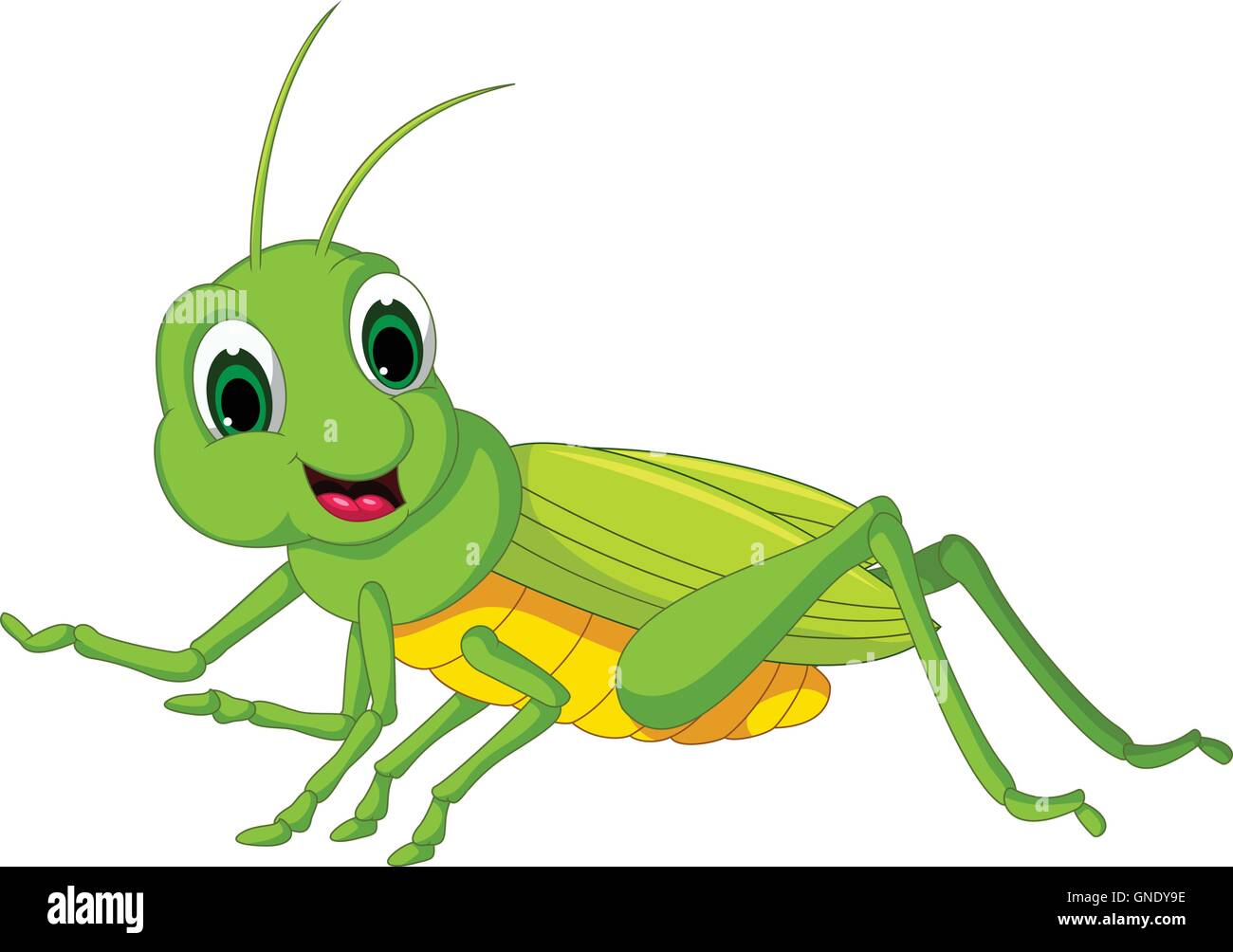 green locust cartoon Stock Vector Image & Art - Alamy