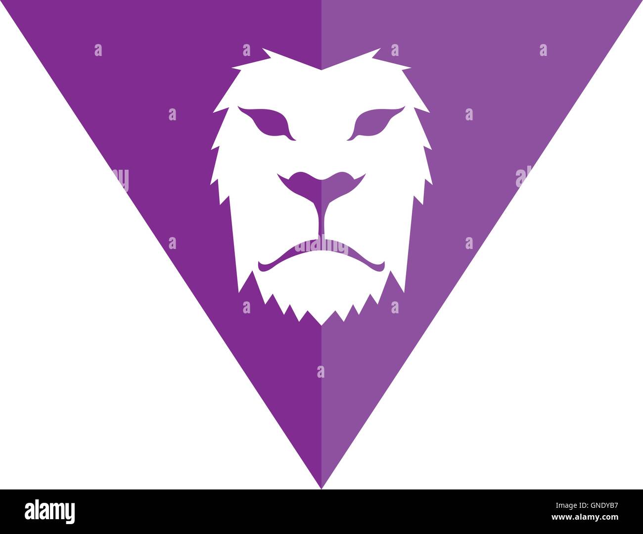lion head template Stock Vector Image &amp; Art - Alamy