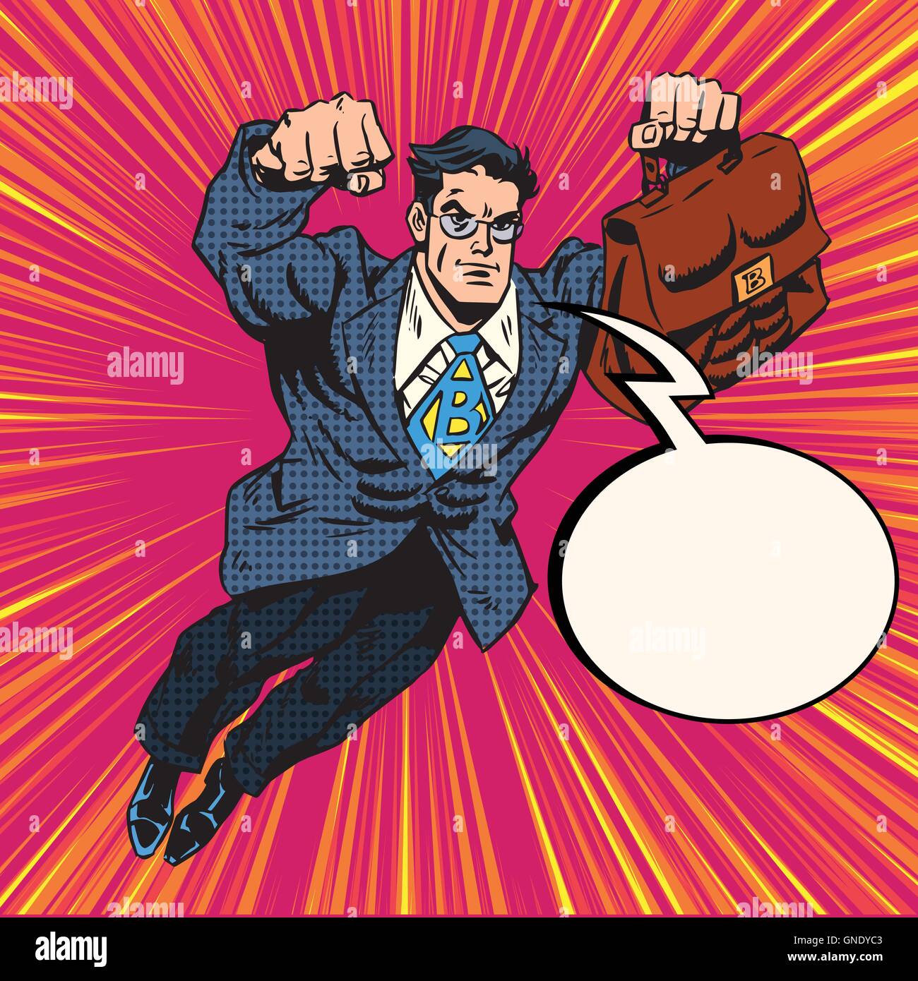Businessman super hero flying Stock Vector Image & Art - Alamy