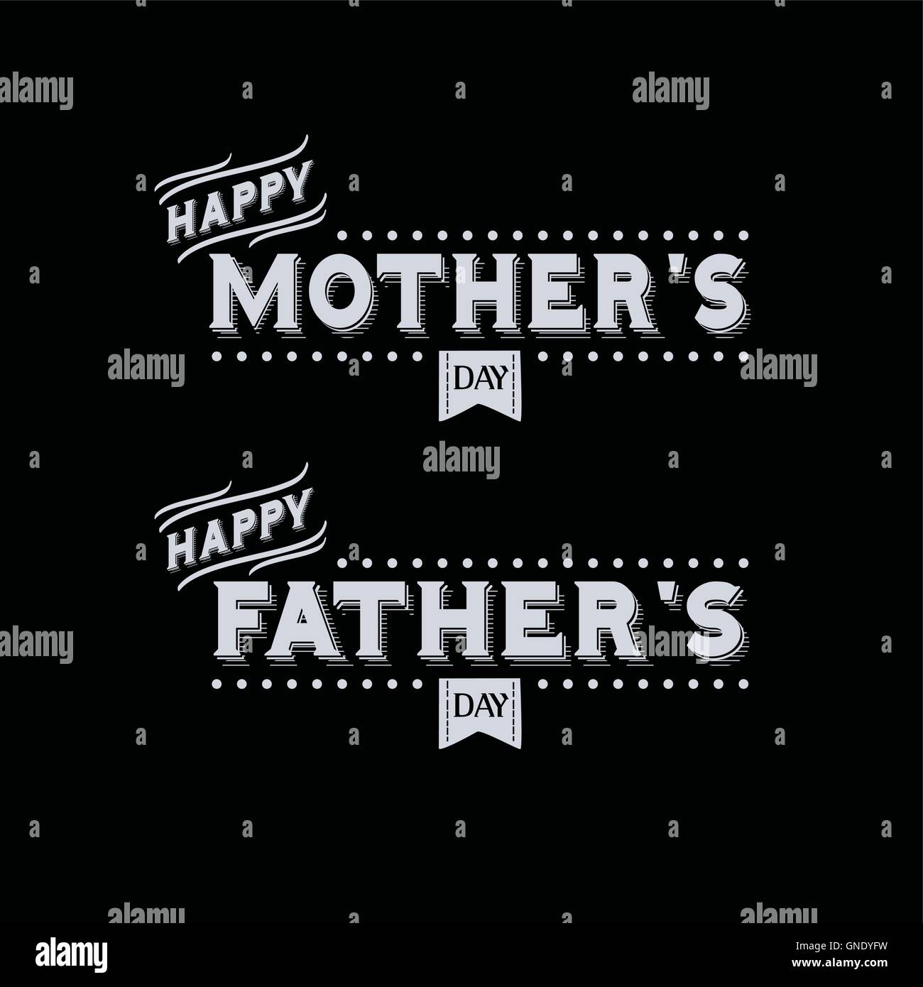 mother father day Stock Vector Image & Art Alamy