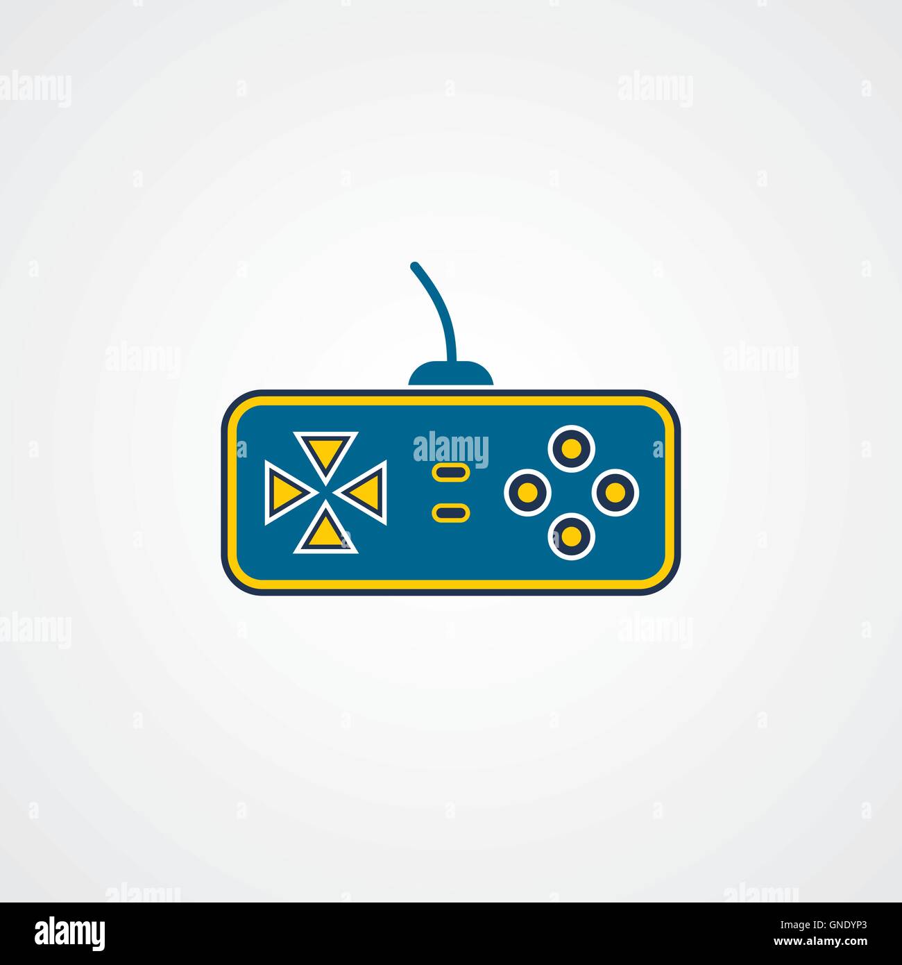 game console joystick Stock Vector Image & Art - Alamy