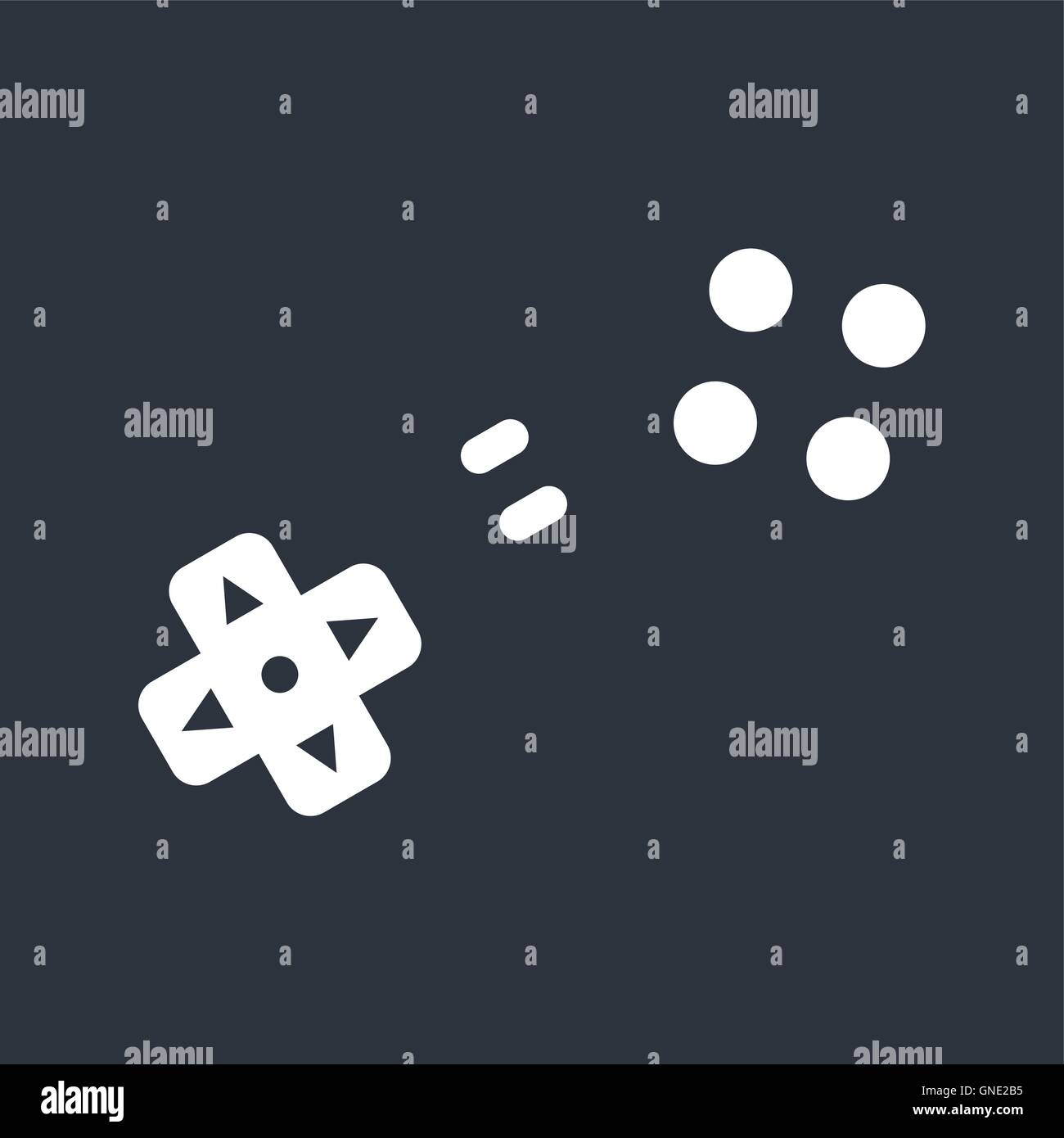 game console joystick Stock Vector Image & Art - Alamy