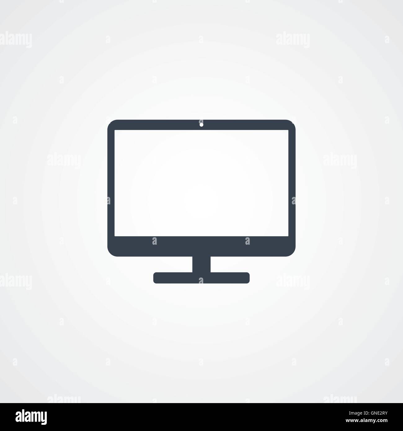computer desktop icon Stock Vector Image & Art - Alamy