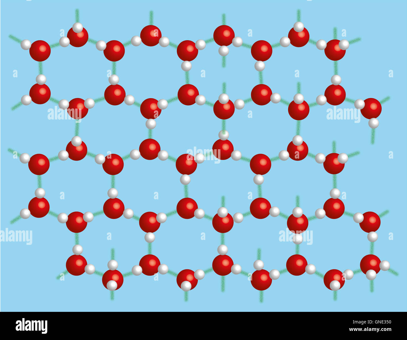 Hydrogen Bonds Ice