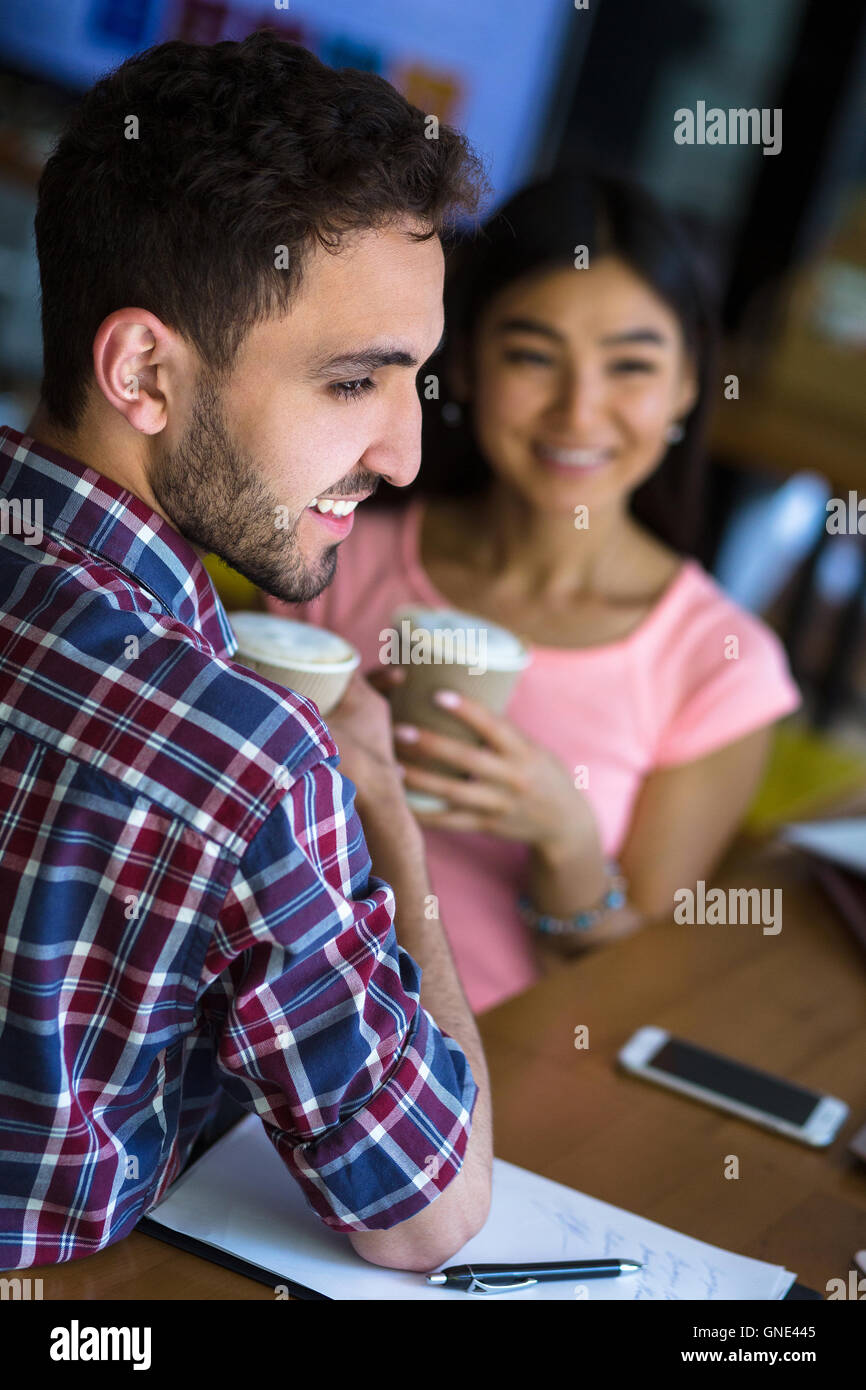 Romantic couple having date Stock Photo Alamy