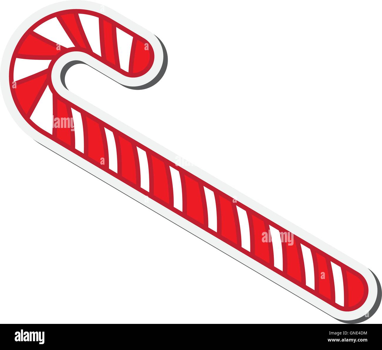 candy cane icon Stock Vector Image & Art - Alamy