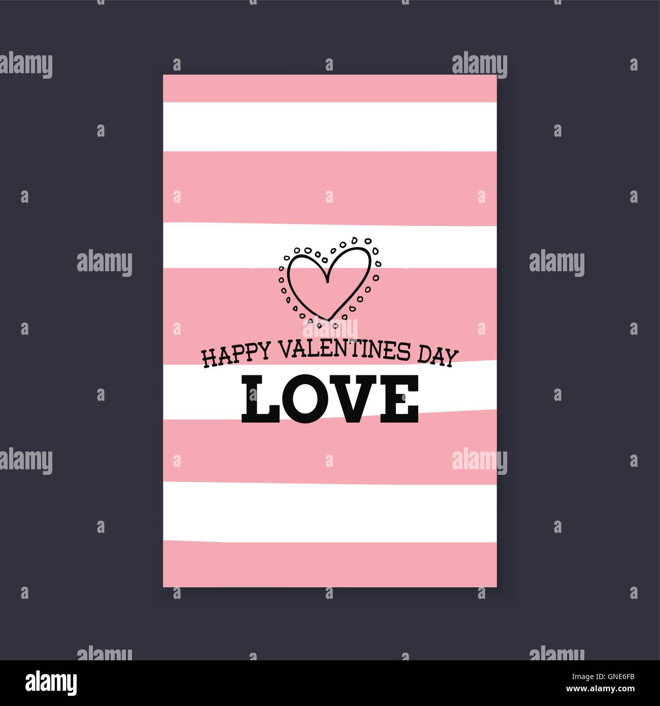 Happy Valentines day Stock Vector Image & Art - Alamy