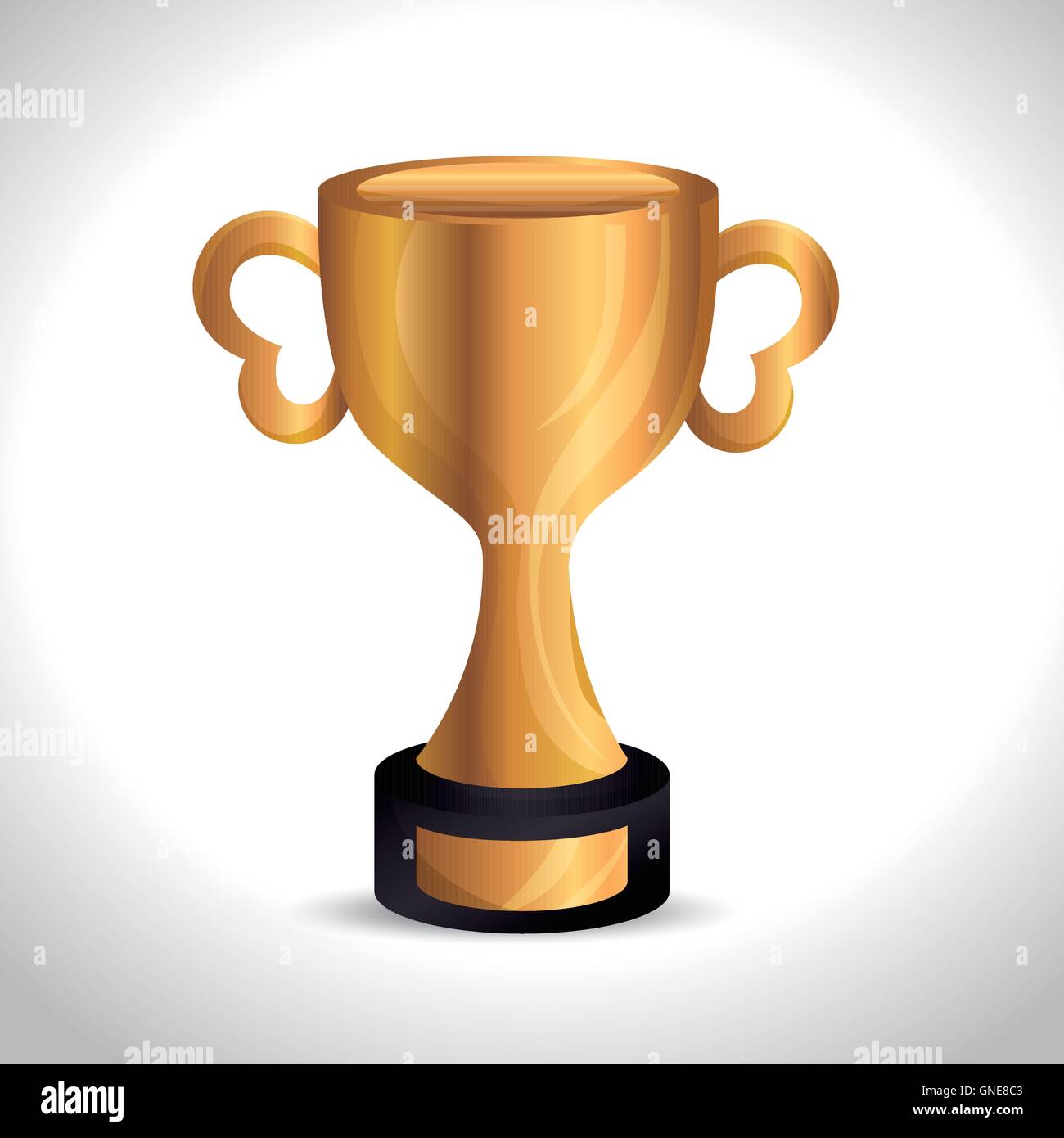 trophy gold award d icon Stock Vector Image & Art - Alamy