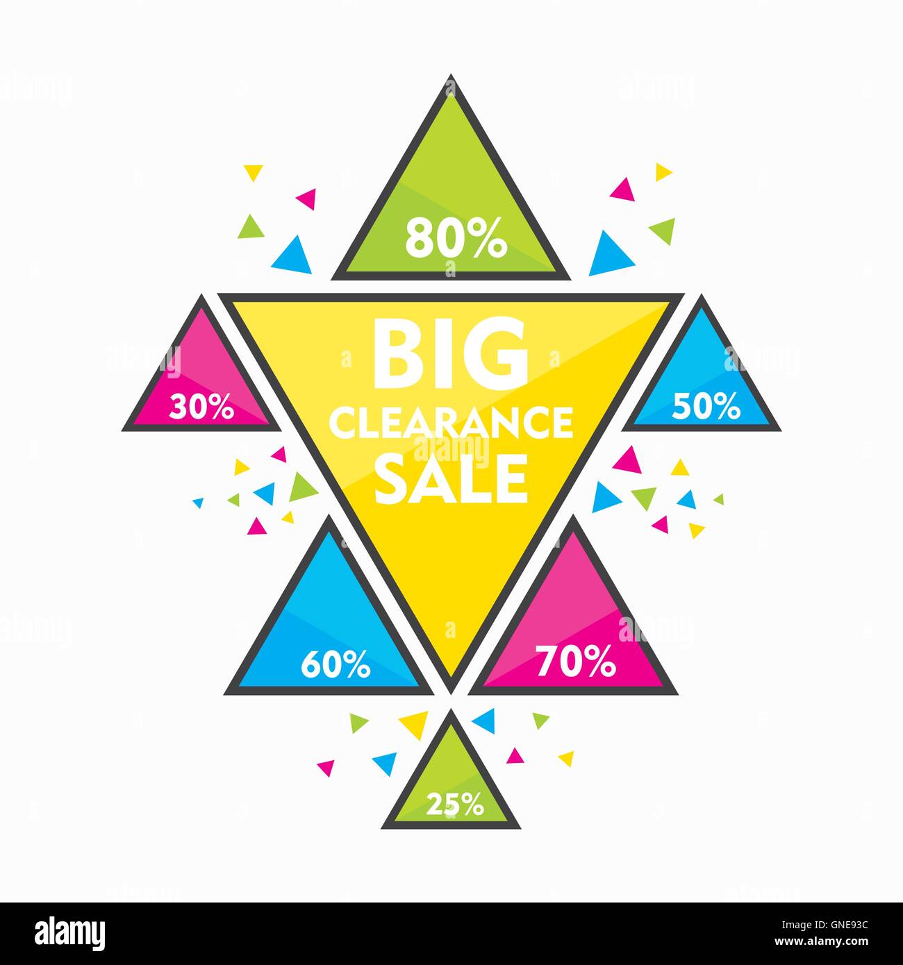 Clearance sale sign Stock Vector Images - Alamy
