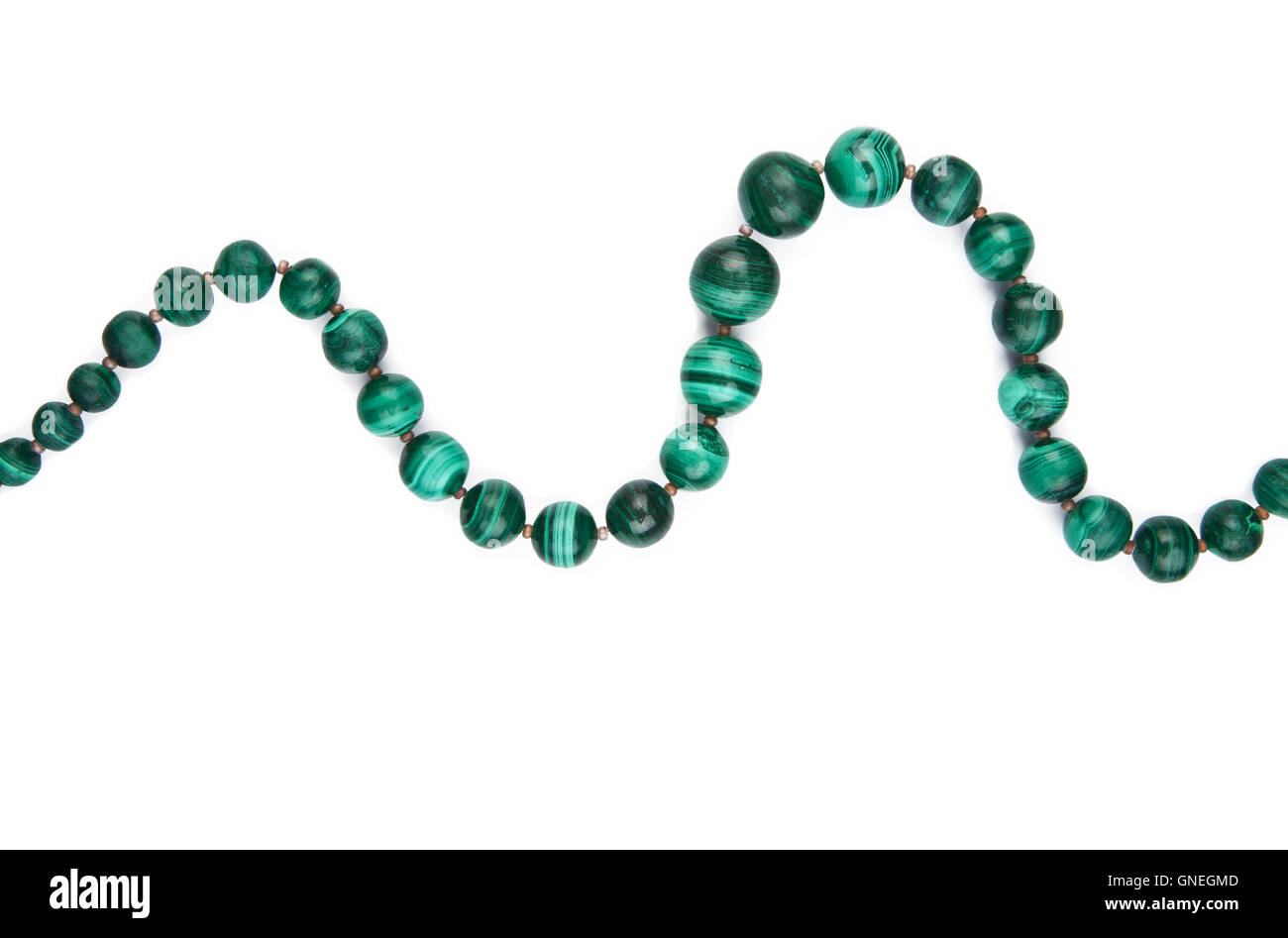 Ti Sento Sterling Silver Malachite Beaded Necklace – Keanes Jewellers