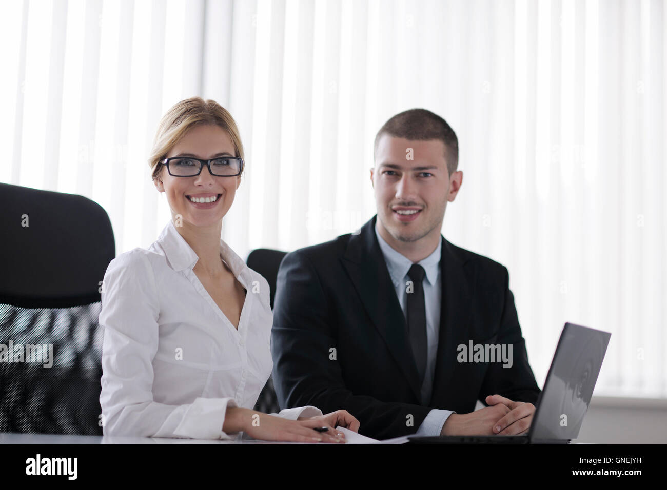 Business People business people in a meeting at office Stock Photo - Alamy