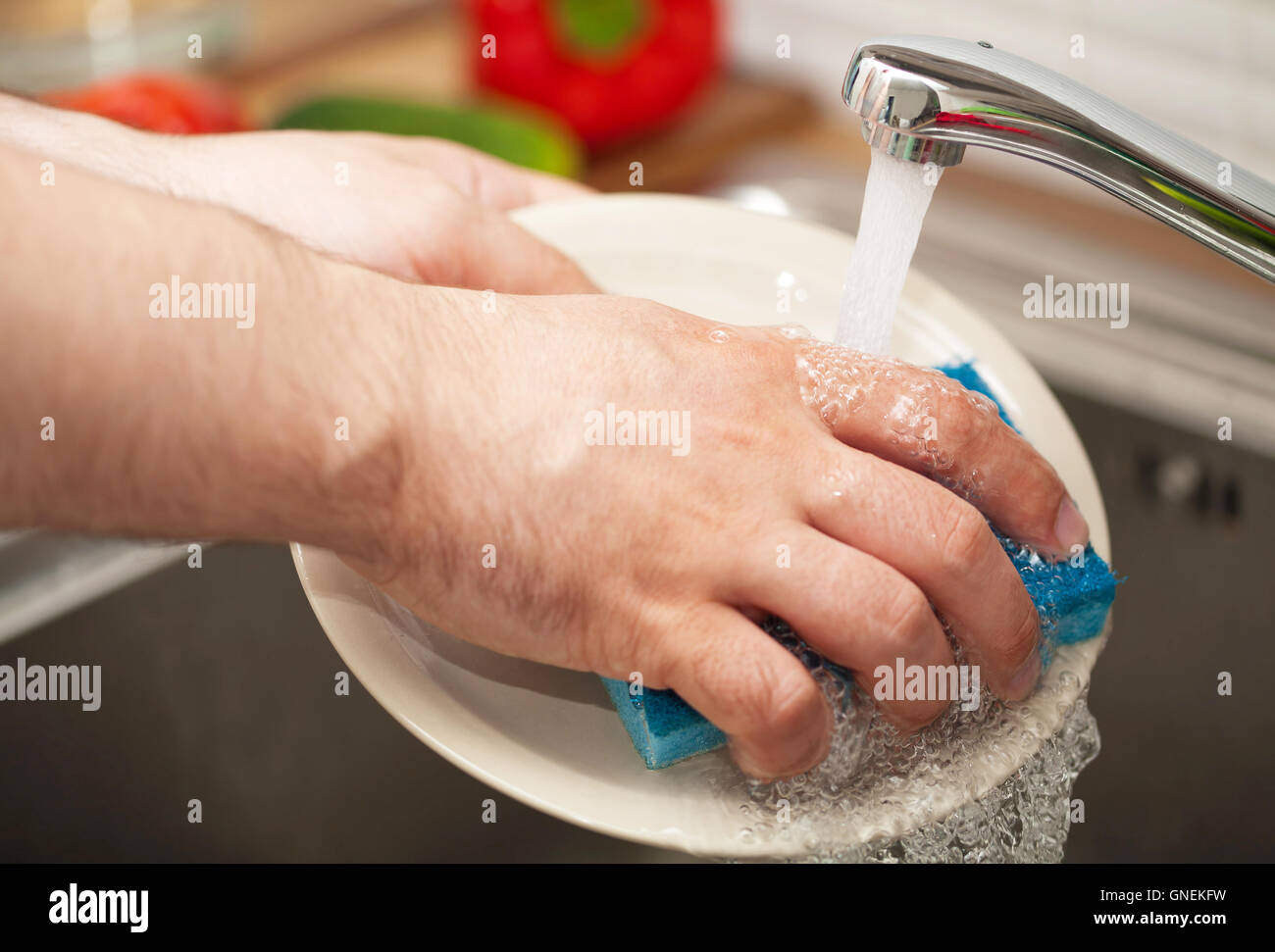 Victorian Kitchen Maid Washing Dishes In Sink. Stock Photo, Picture and  Royalty Free Image. Image 67536884.