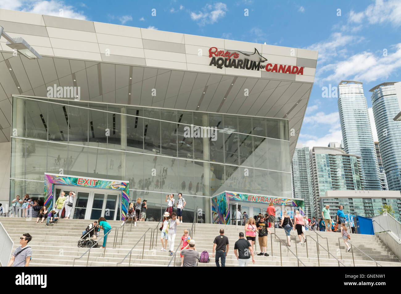 Ripley's Aquarium of Canada, Toronto, Canada Stock Photo Alamy