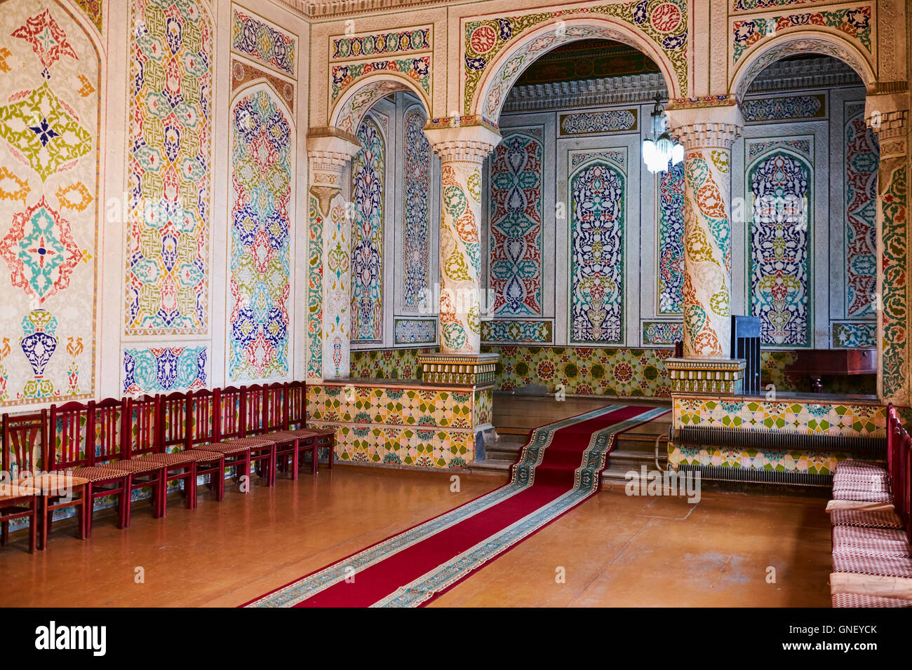 Uzbekistan, Samarkand, Unesco World Heritage, Samarkand Regional Museum of Local Lore, Jewish museum, residense of Abram Kalanta Stock Photo