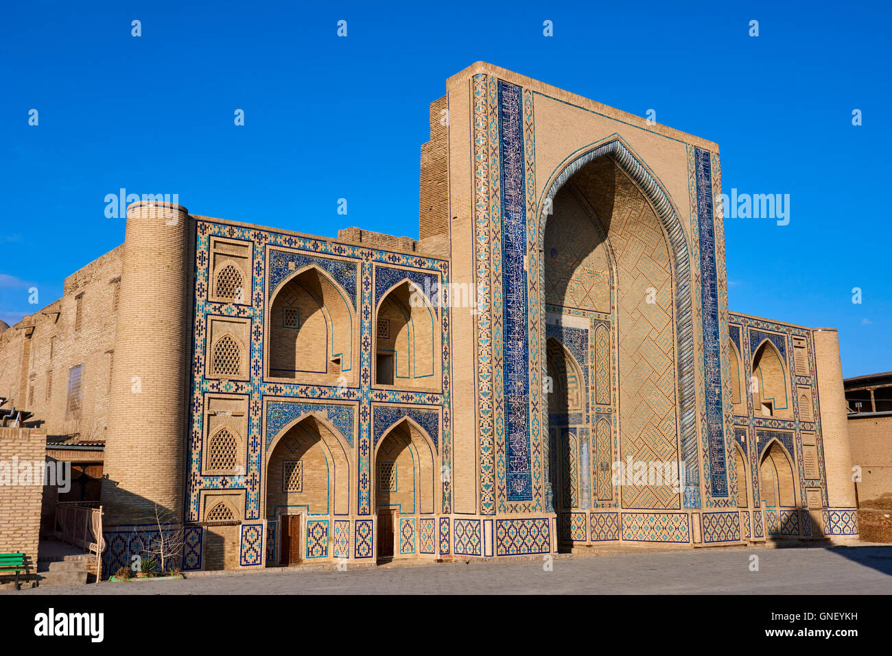 Uzbekistan, Bukhara, Unesco world heritage, Ulug Bek Madrasah Stock Photo