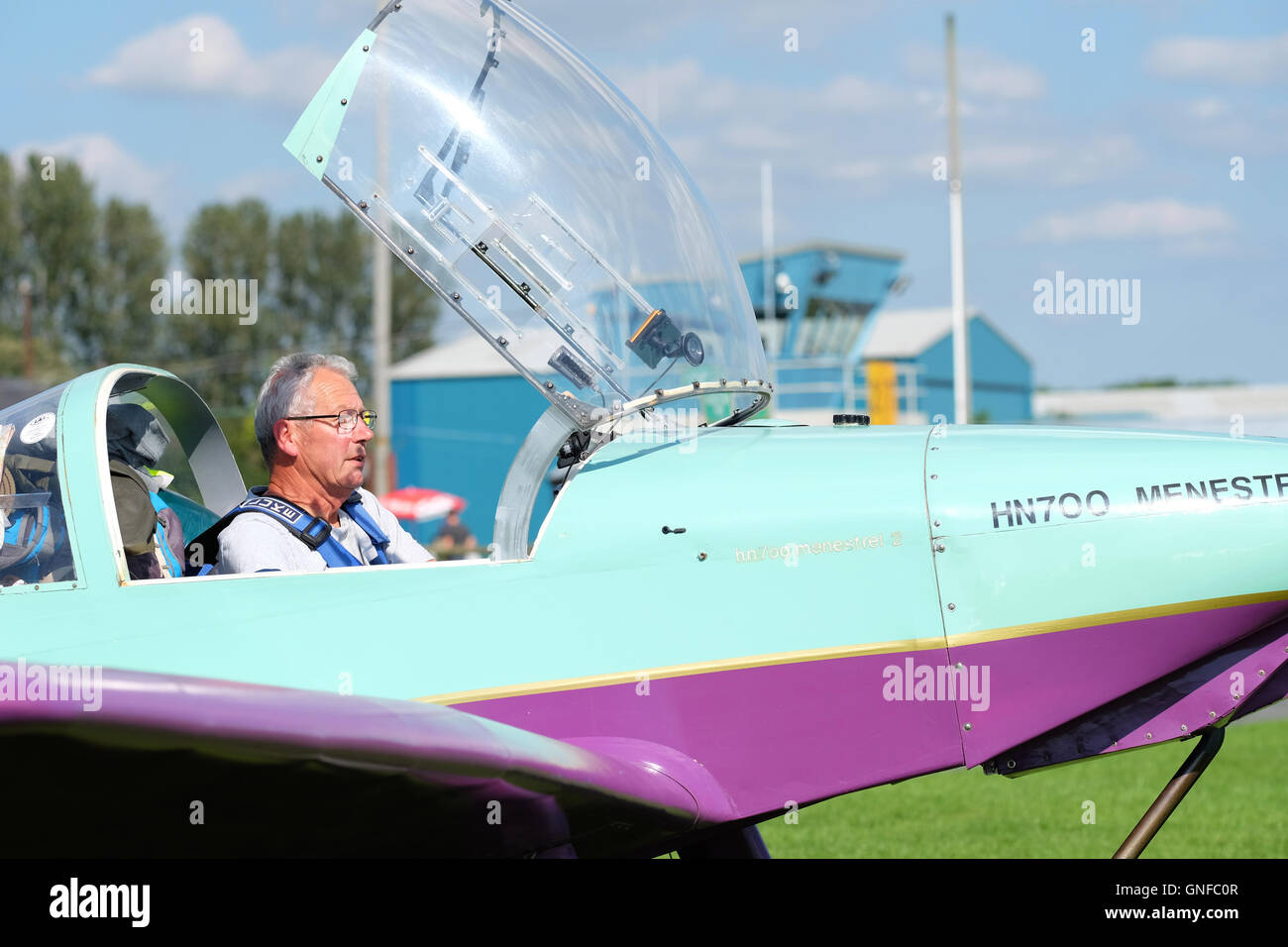 Shobdon airfield, Herefordshire, UK August 2016. Forty aircraft visited