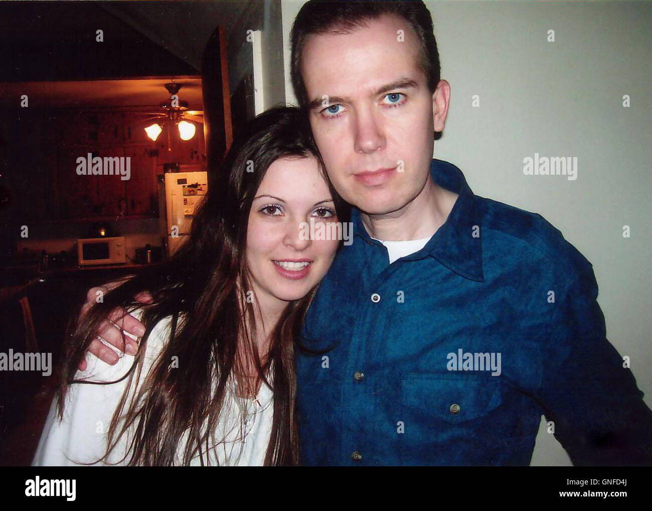 Atlanta, GA, USA. 17th Aug, 2007. John Mark Karr with fiance Brooke