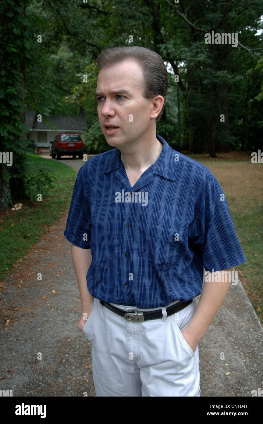 August 17, 2007 - John Mark Karr at home he shares with his father in