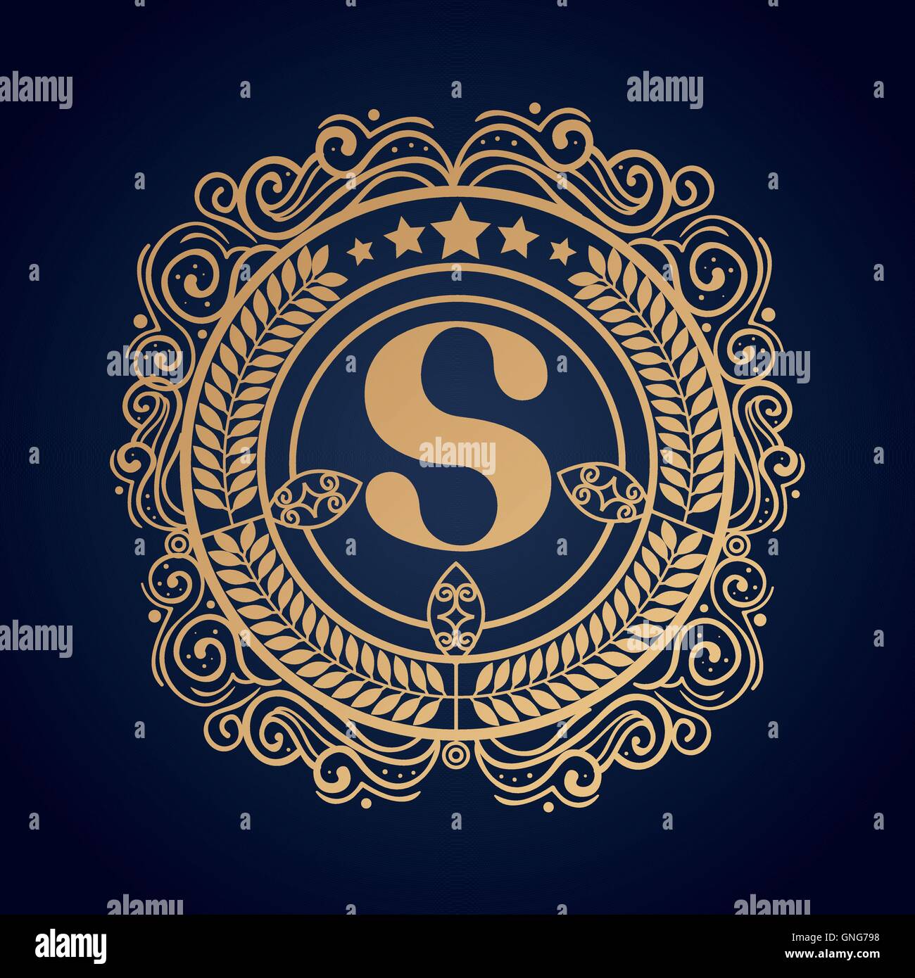 gold frame style isolated icon Stock Vector Image & Art - Alamy