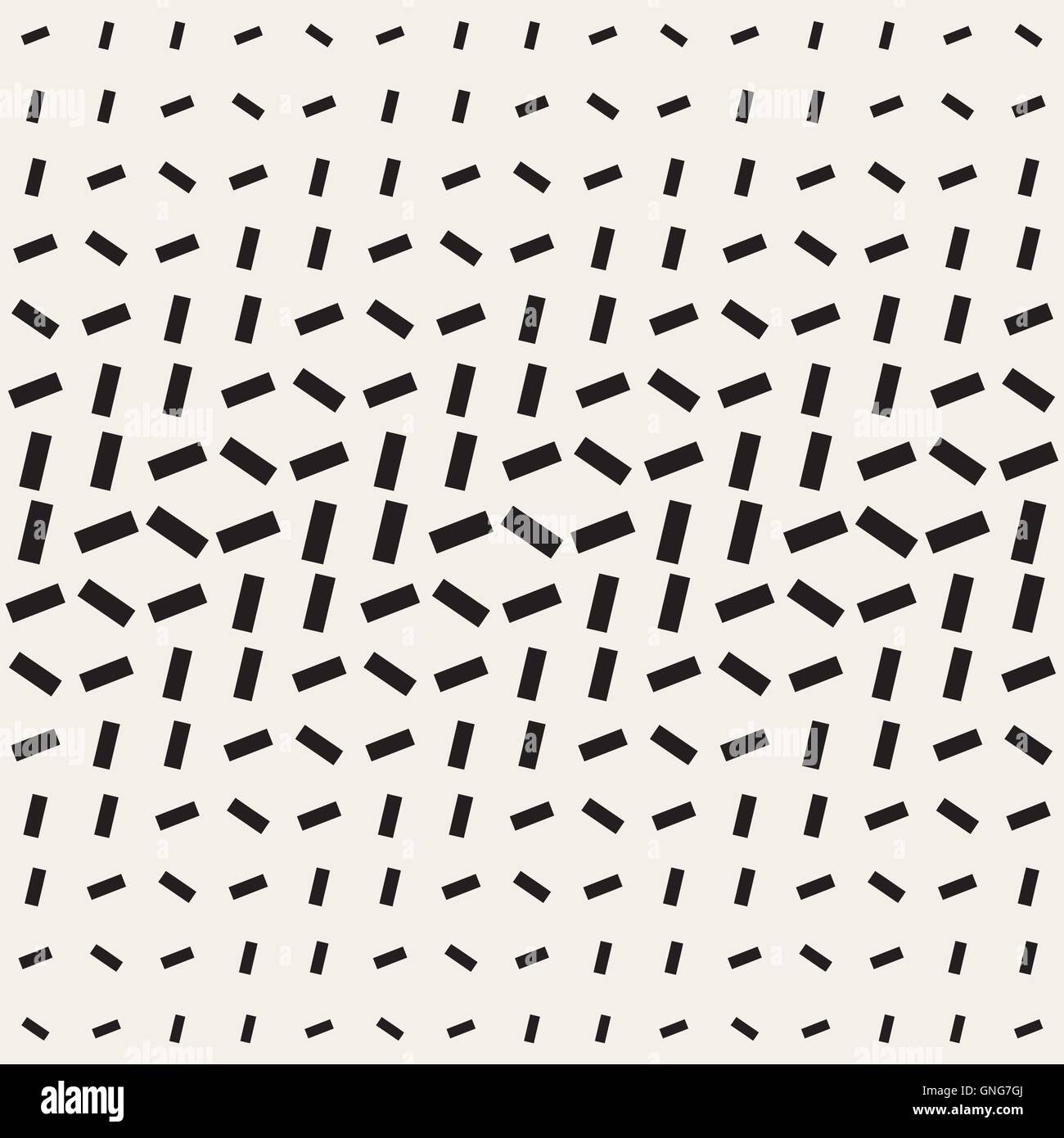 Vector Seamless Black And White Rectangles Rotation Halftone Geometric ...